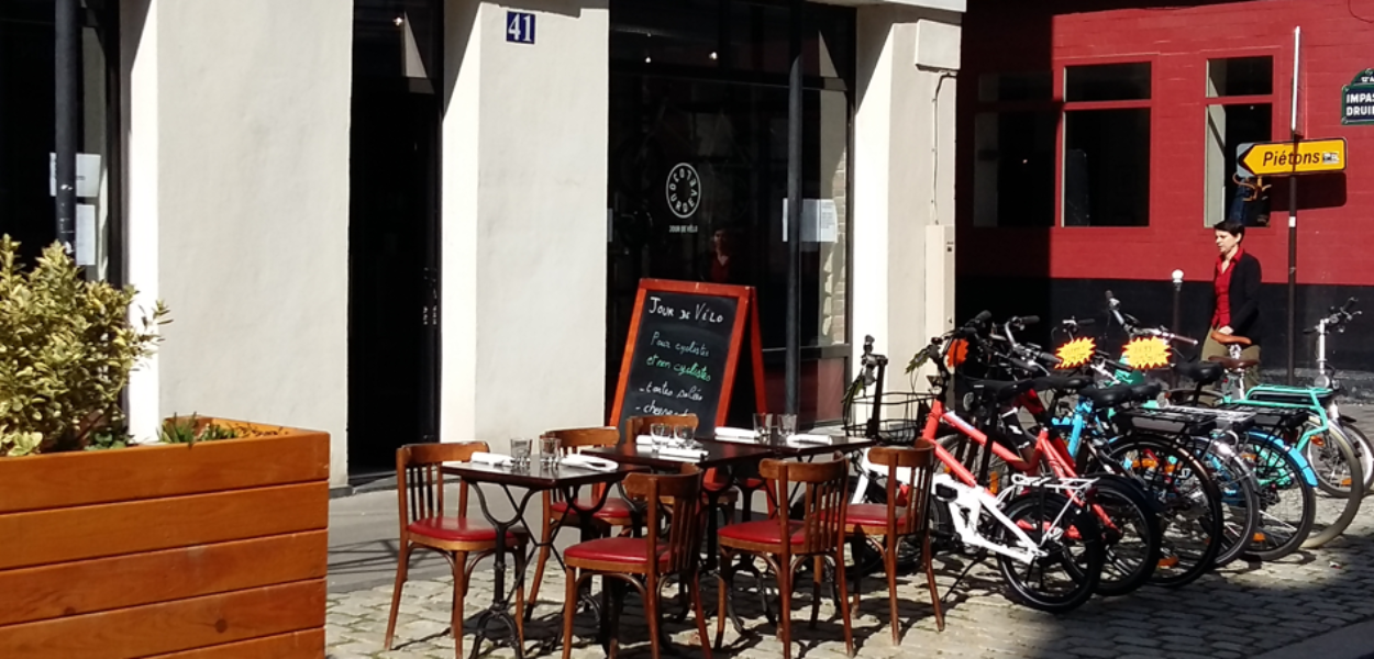 Jour de Vélo - le café-atelier en plein Paris