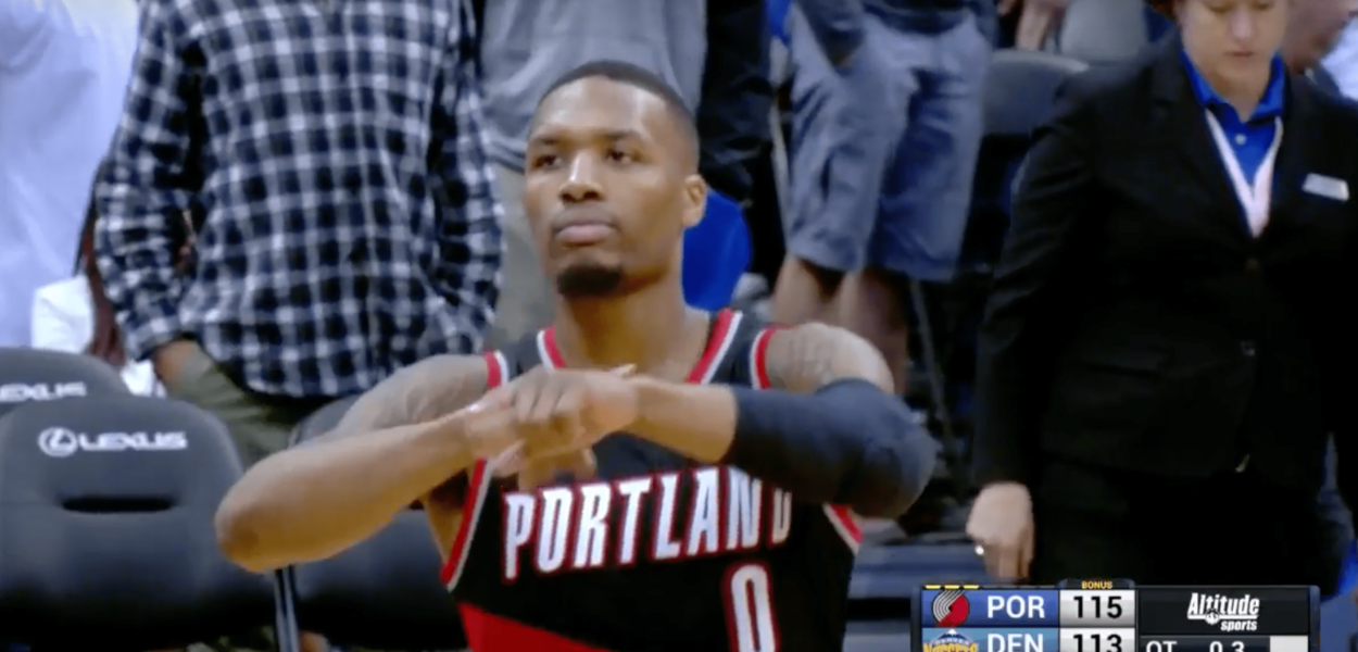 Damian Lillard s’offre les Nuggets sur un énorme game winner