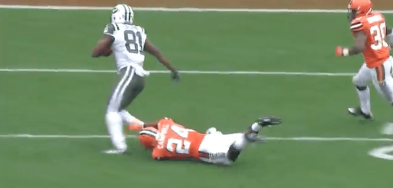 NFL - Quincy Enunwa flingue la défense des Browns