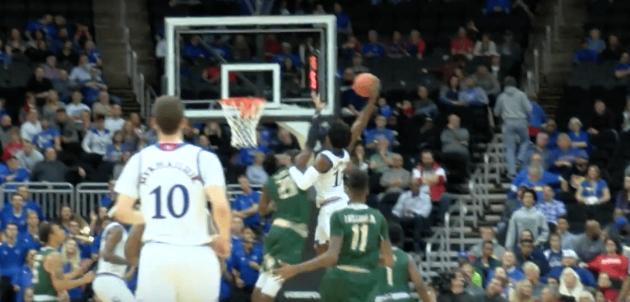 Josh Jackson, futur top pick a envoyé un énorme dunk hier