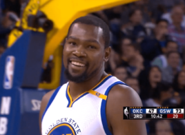 Kevin Durant fait du très sale contre Russell Westbrook et OKC