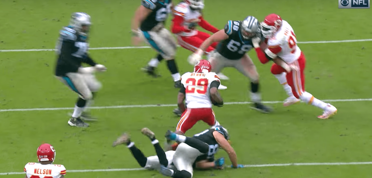 L’énorme interception de Berry qui a enterré les Panthers