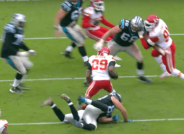 L’énorme interception de Berry qui a enterré les Panthers