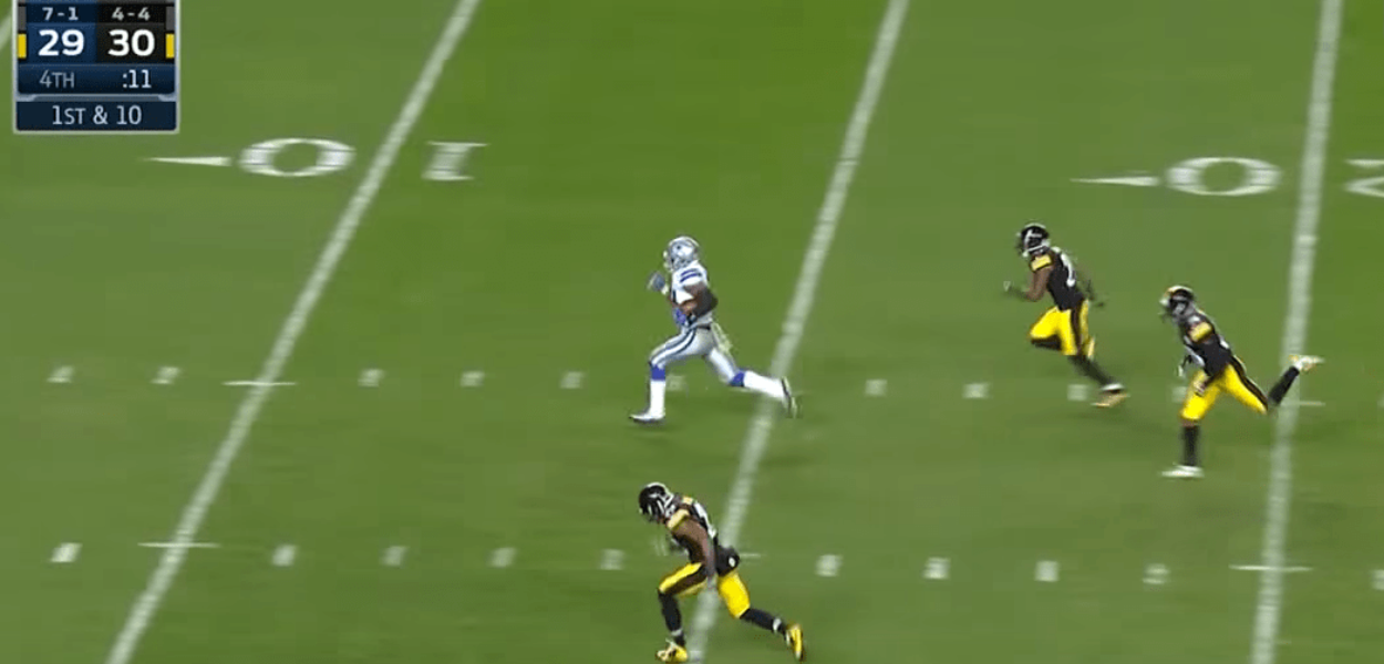 L’énorme touchdown d’Elliott pour sceller la victoire des Cowboys