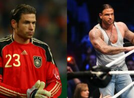 Tim Wiese, ex-gardien du Werder a fait ses débuts à la WWE