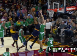 Tristan Thompson sort un énorme poster sur Tyler Zeller