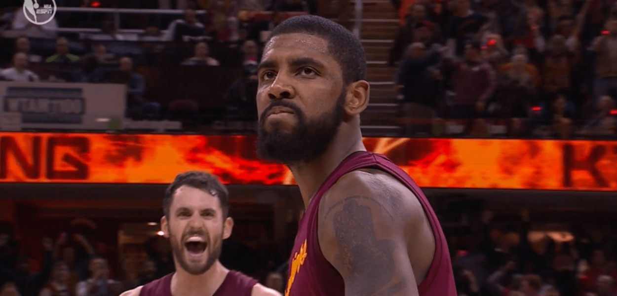 Cavaliers vs. Warriors – Kyrie Irving SUPERSTAR