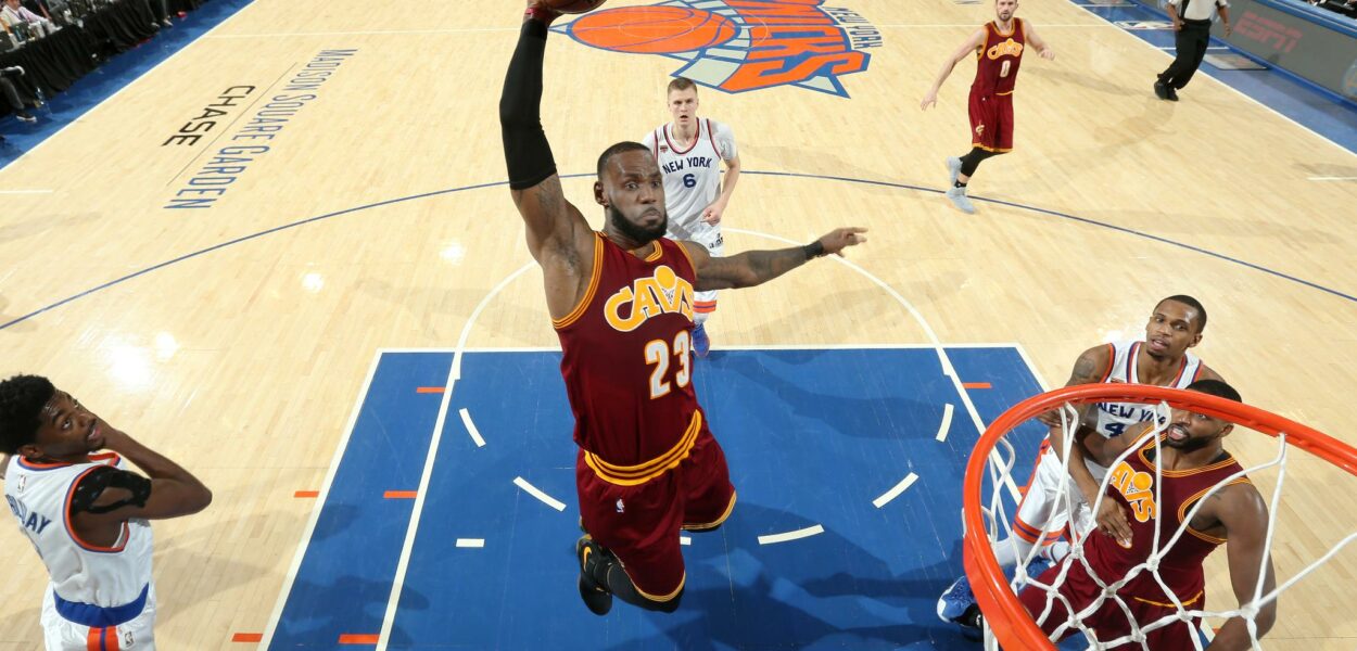 Cleveland et LeBron James explosent les Knicks au MSG