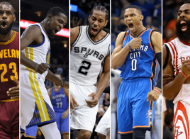 NBA pour le trophée MVP 2016-2017