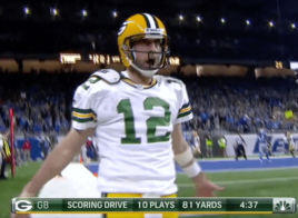 Aaron Rodgers et sa nouvelle démonstration face aux Lions
