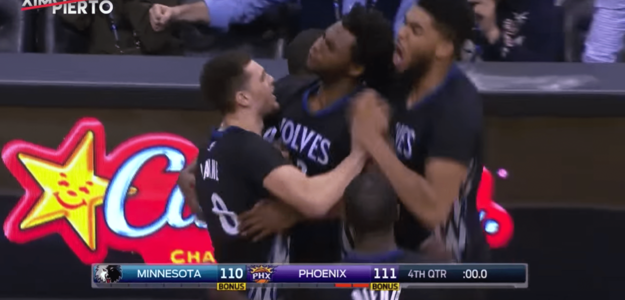 Andrew Wiggins abat les Phoenix Suns au buzzer