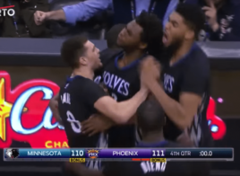 Andrew Wiggins abat les Phoenix Suns au buzzer