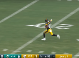 Antonio Brown a humilié les Miami Dolphins