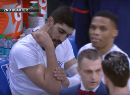 Enes Kanter et la blessure la plus stupide de l’année