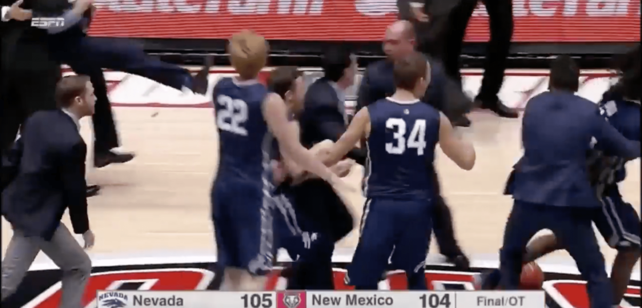 NCAA - Nevada remonte 25 points pour un comeback historique