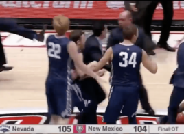 NCAA - Nevada remonte 25 points pour un comeback historique