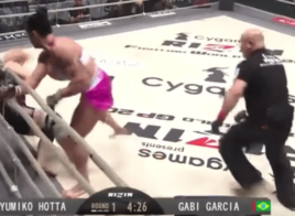 Au Rizin, Gabi Garcia a démonté une catcheuse de 49 ans