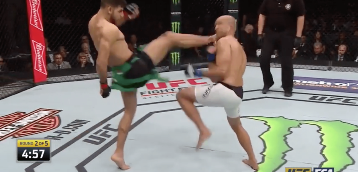 UFC Fight Night 103 - BJ Penn largement dominé par Yair Rodriguez