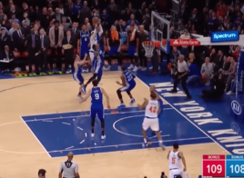 Carmelo Anthony envoie le Game Winner contre les Sixers