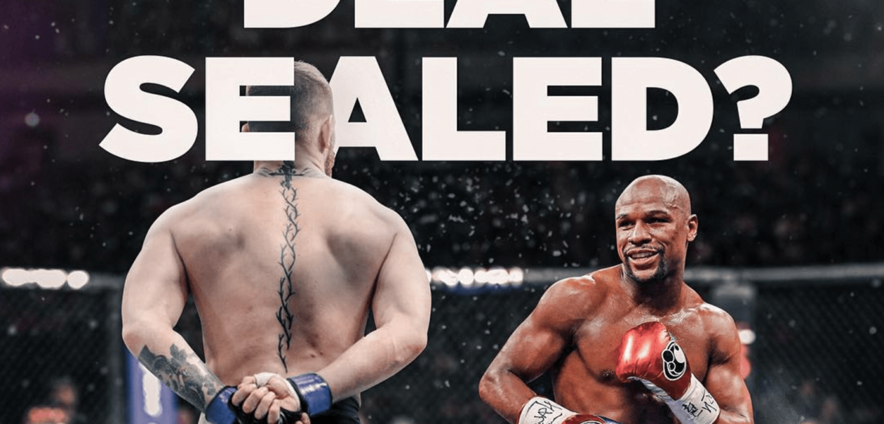 On se rapproche du combat Conor McGregor vs. Floyd Mayweather