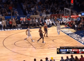 LeBron James et son très gros alley-oop…pour lui même