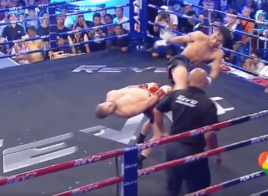 Rafael "Ataman" Fiziev fait un move tout droit sorti de la matrice