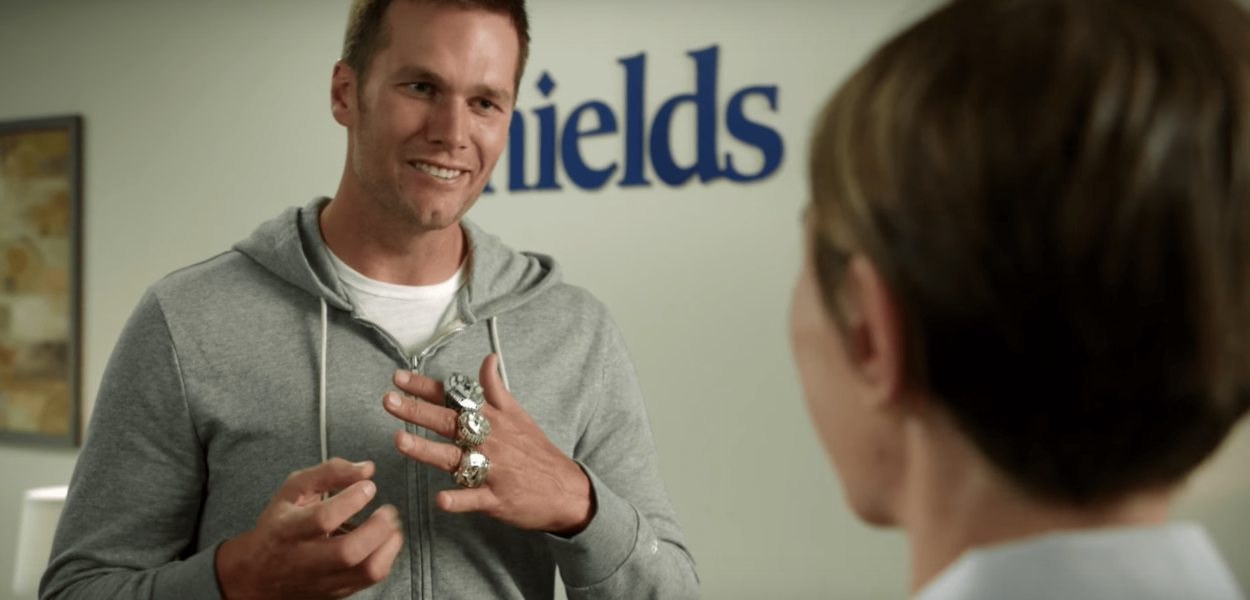 Tom Brady avait enregistré une pub avec ses 5 bagues et trollant Roger Goodell