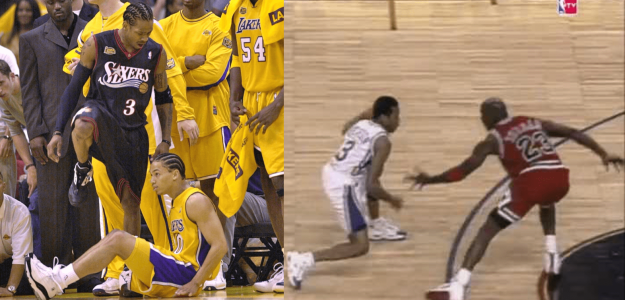 Allen Iverson préfère son crossover sur Michael Jordan à celui sur Tyronn Lue