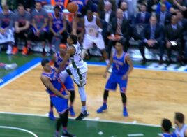 Le match de titan d’Antetokounmpo contre les Knicks