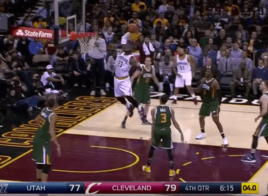 LeBron James toujours plus impressionnant contre le Jazz