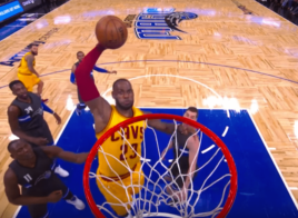 LeBron James envoie le triple double et gère le Magic