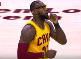 LeBron James n’aura joué que 8 minutes 30 avec ses lunettes