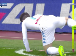 Mertens et sa célébration pleine d’élégance contre l’AS Roma