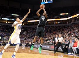 Les Warriors s’inclinent face aux Wolves d’un très bon Wiggins
