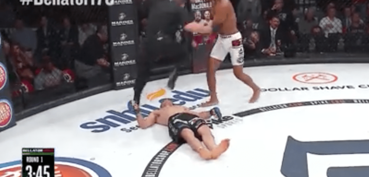 AJ McKee termine Dominic Mazzotta d’une merveille de head kick