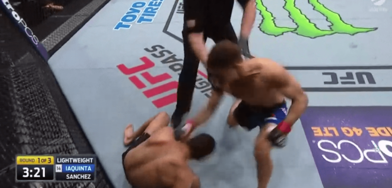 Al Iaquinta a démonté Diego Sanchez pour son retour à l’UFC