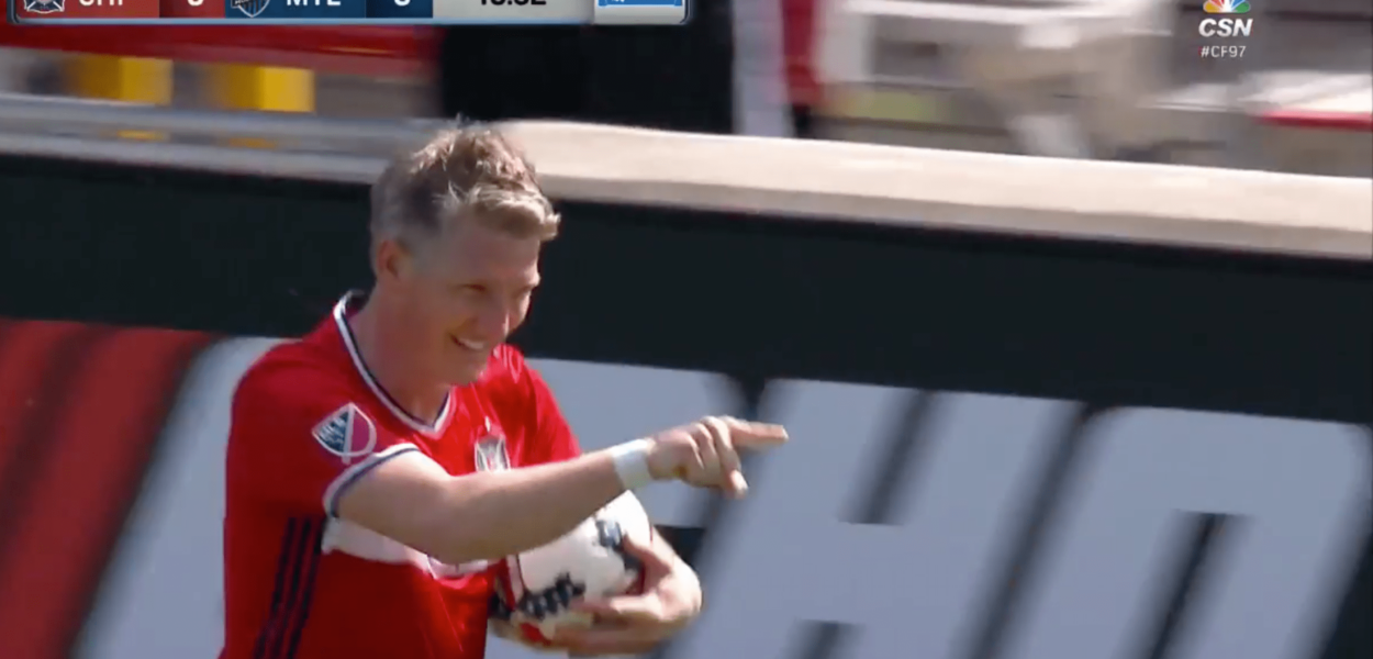 Bastian Schweinsteiger marque pour ses grands débuts avec Chicago