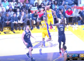 Brandon Ingram passe ses nerfs sur Cheick Diallo