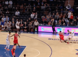 Carmelo Anthony casse les chevilles de Nikola Mirotic et envoie le trois-points lointain