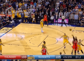 L’énorme Game Winner au buzzer de Russell Westbrook contre les Nuggets
