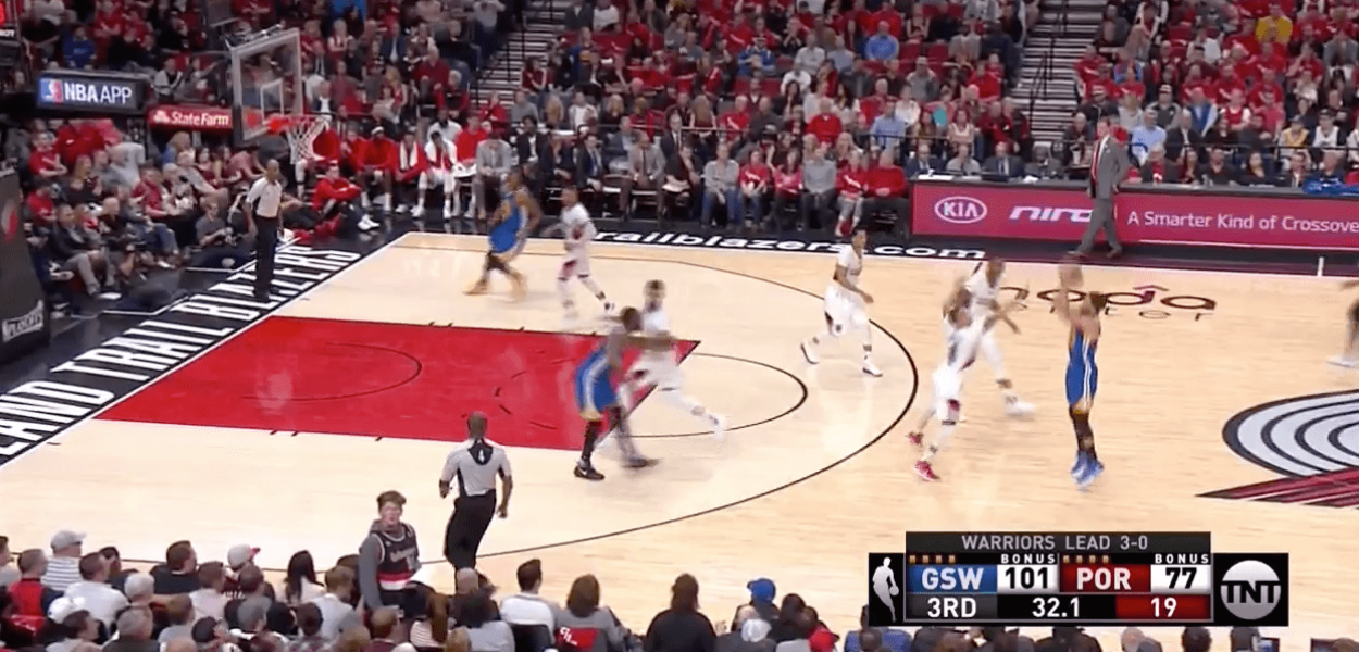 Les Golden State Warriors sweepent les Portland Trail Blazers