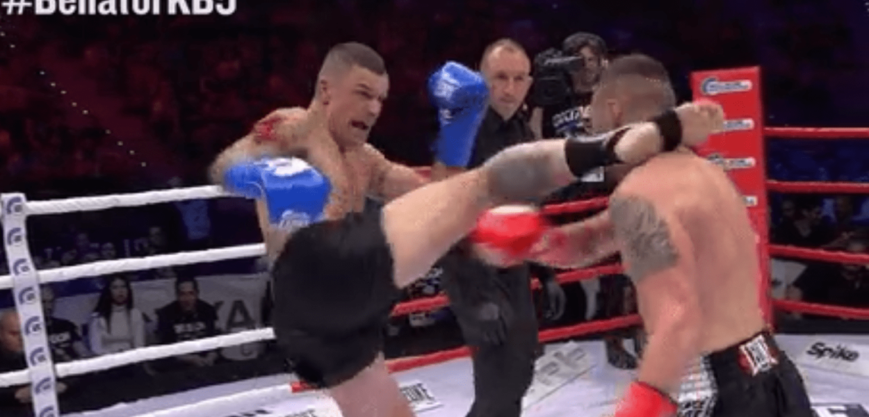 Pour ses débuts au Bellator Kickboxing, John Wayne Parr arrache la tête de Nando Calzetta
