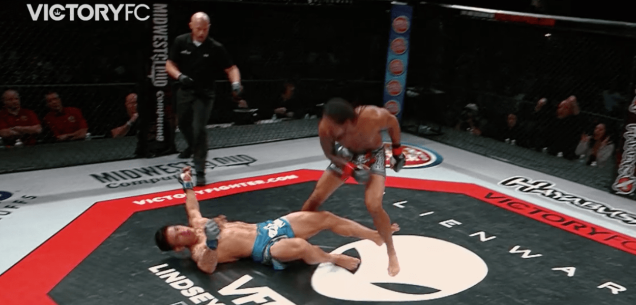 Kassius Kayne vs Maki Pitolo - Un KO après 4 secondes dans le 2e round au VFC 54