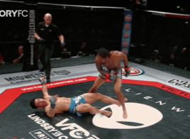 Kassius Kayne vs Maki Pitolo - Un KO après 4 secondes dans le 2e round au VFC 54