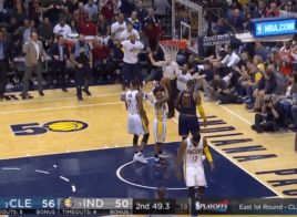 Kevin Love envoie la touchdown-pass, LeBron fait le ménage