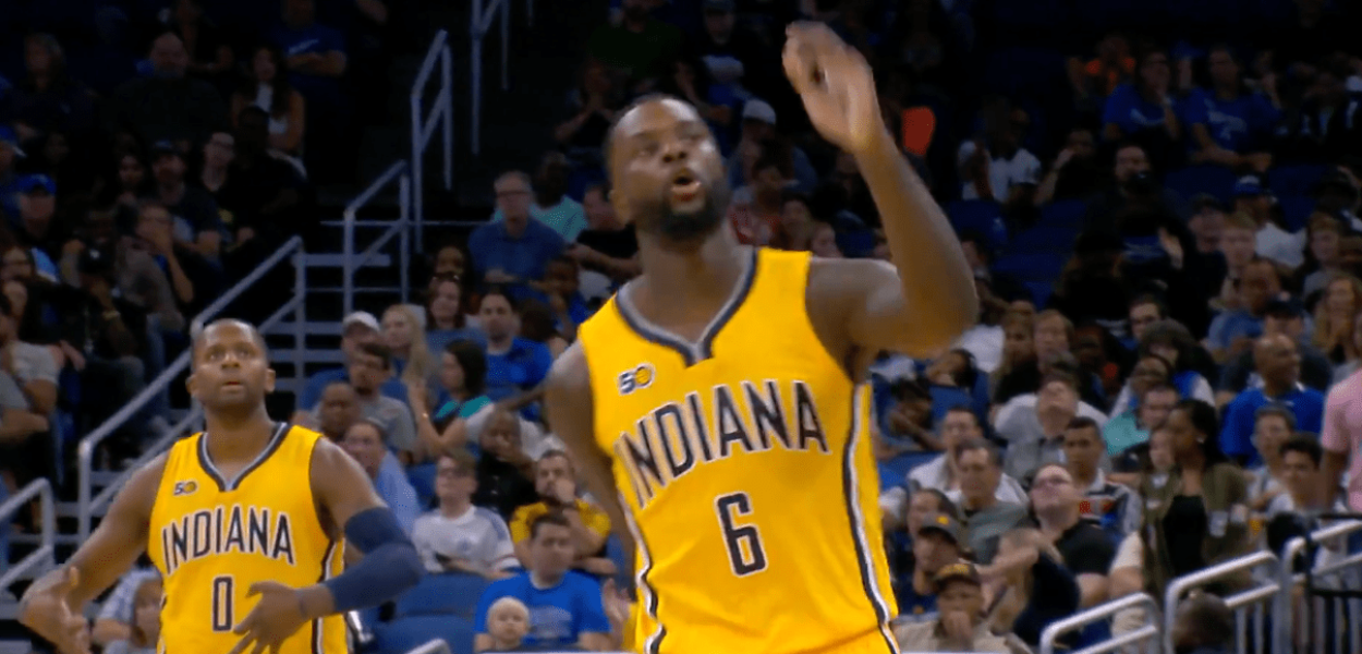 Lance Stephenson envoie le buzzer beater à trois points contre le Magic