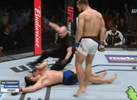 Mike Perry endort Jake Ellenberger d’un coude surpuissant