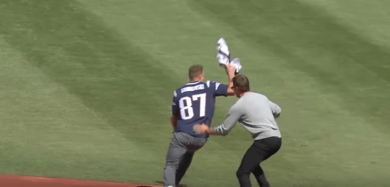 Rob Gronkowski Tom Brady Red-Sox