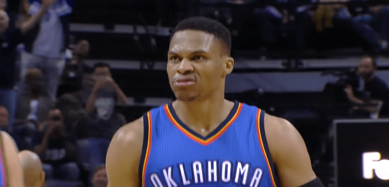 Russell Westbrook magnifique contre les Memphis Grizzlies