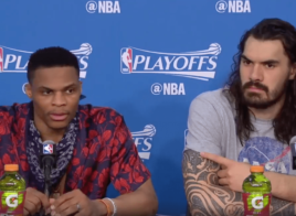 Russell Westbrook s’est énervé en conférence d’après match